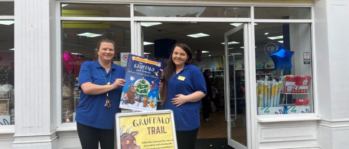 Oh help, oh no, it’s the Gruffalo at Market Cross