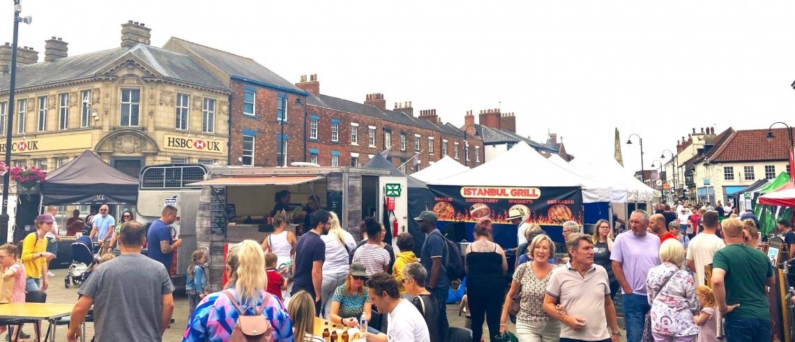 Enjoy fun activities at Market Cross as part of Selby Food and Drink Festival 